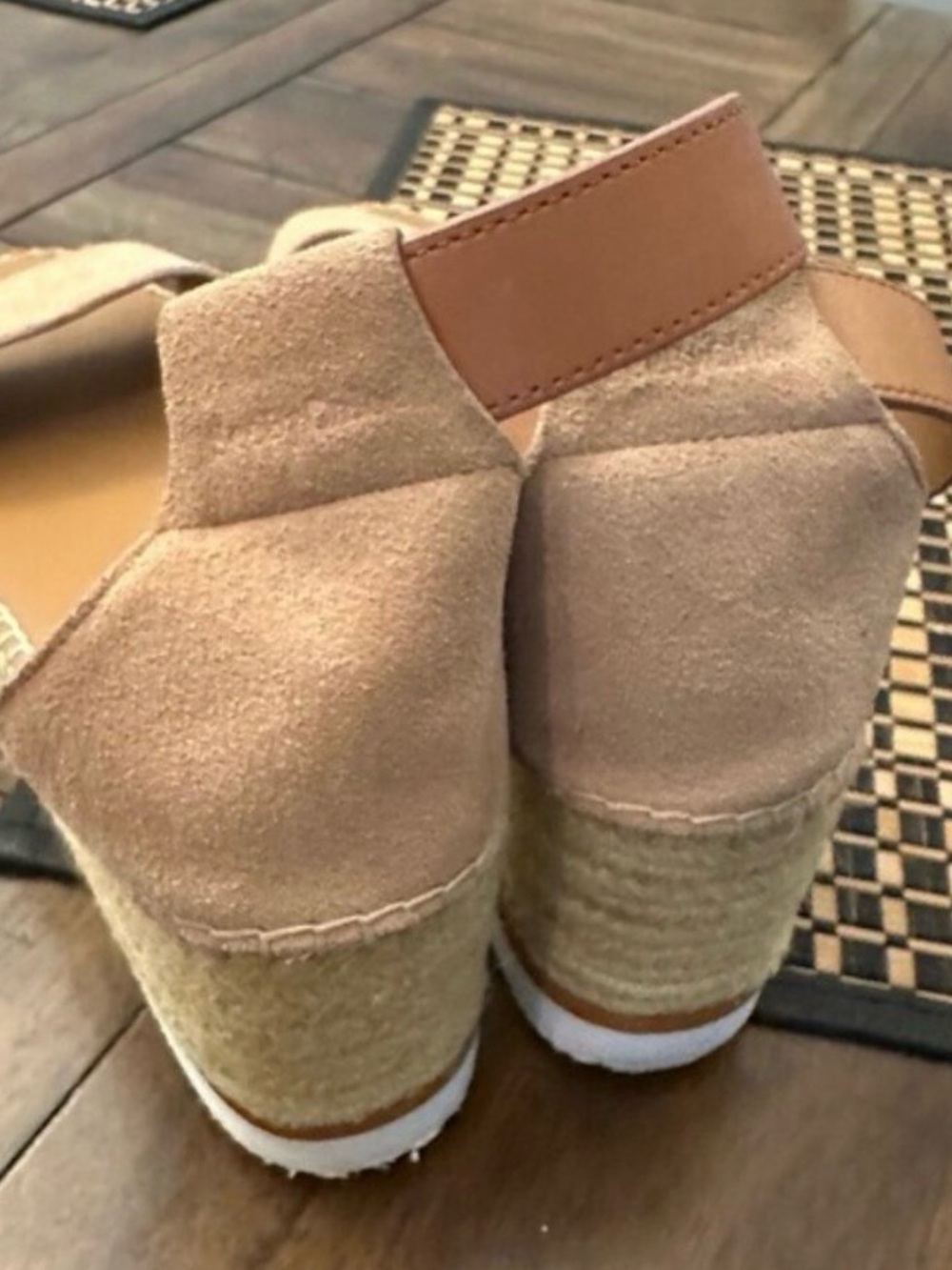 See by Chloé Glyn Platform Espadrille Wedge Sandals Women’s Size 7 (EU 37) - Picture 7 of 13